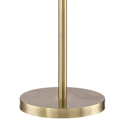 Floor Lamp Aged Brass Finish