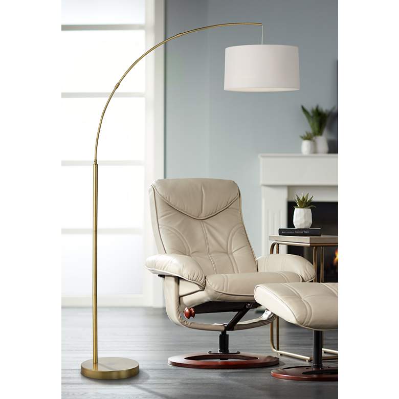 Black Arc Floor Lamp