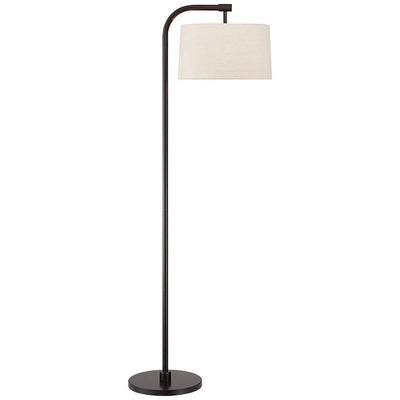 Warm Gold Arc Floor Lamp