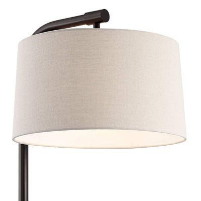 Warm Gold Arc Floor Lamp