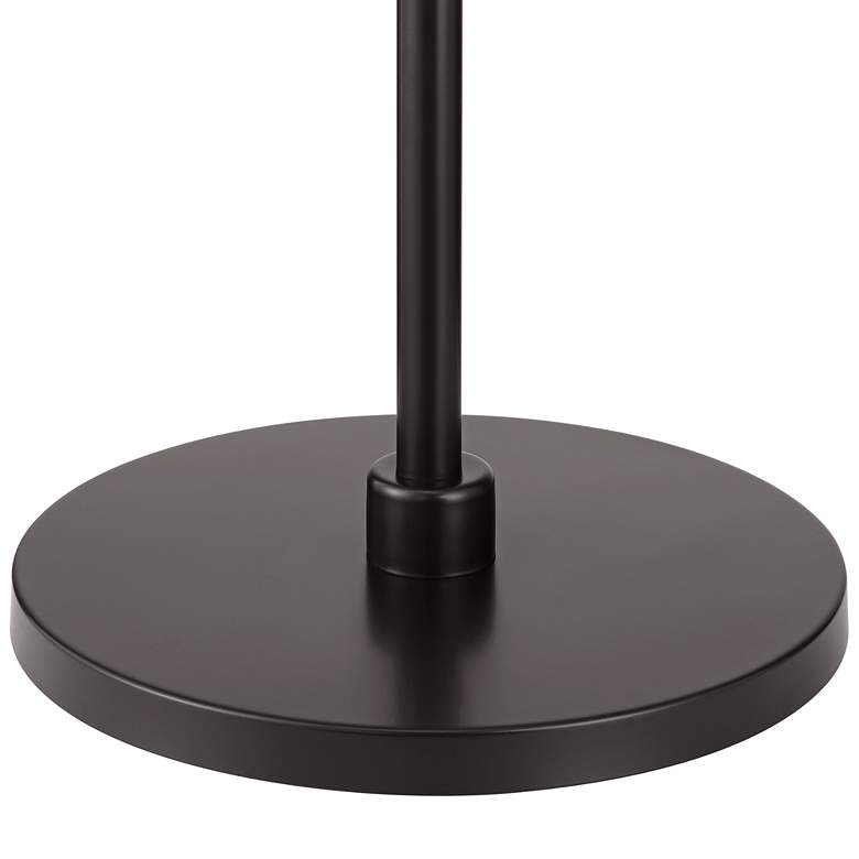 Warm Gold Arc Floor Lamp