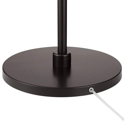 Warm Gold Arc Floor Lamp