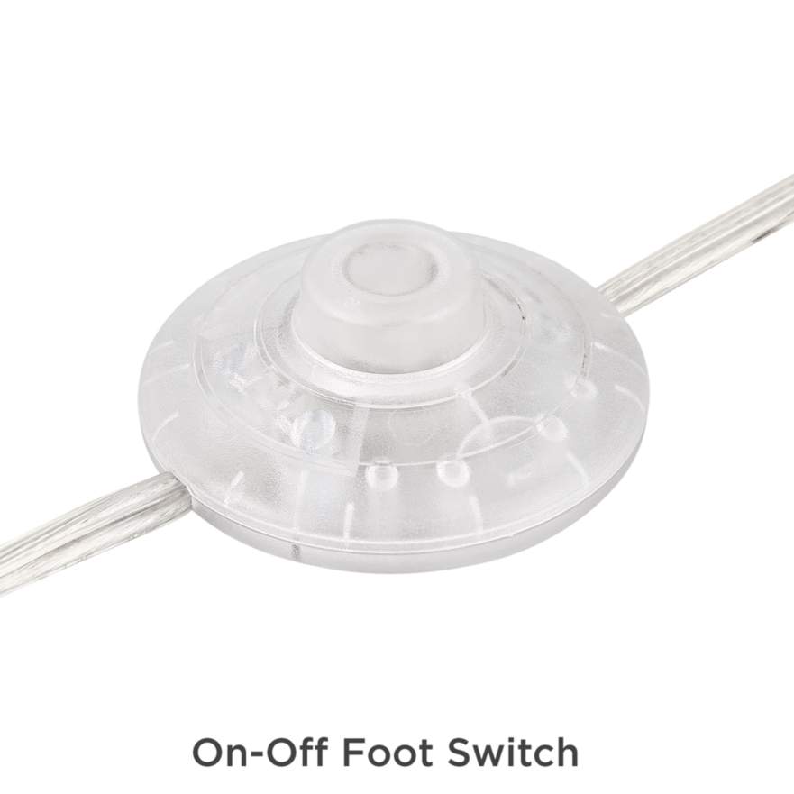 Warm Gold Arc Floor Lamp